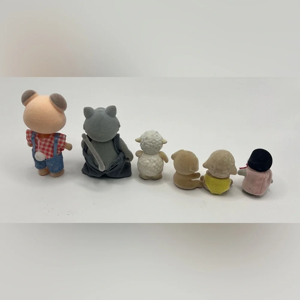 Figurine set of 6, Misc. Various animals and condition‎